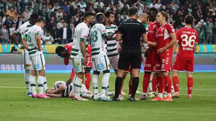 Konyaspor - Samsunspor maçından kareler 2