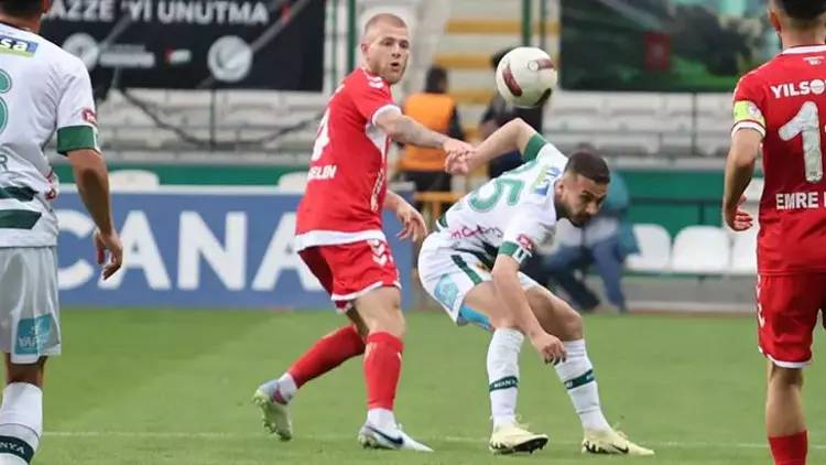 Konyaspor - Samsunspor maçından kareler 6