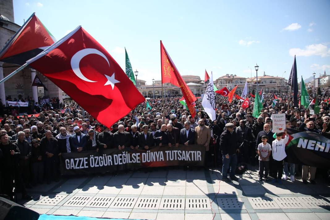 Konya'dan Gazze'ye bin selam 4