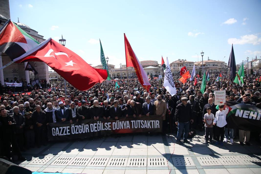 Konya'dan Gazze'ye bin selam 7