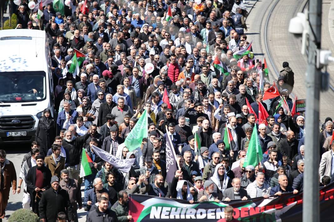 Konya'dan Gazze'ye bin selam 8