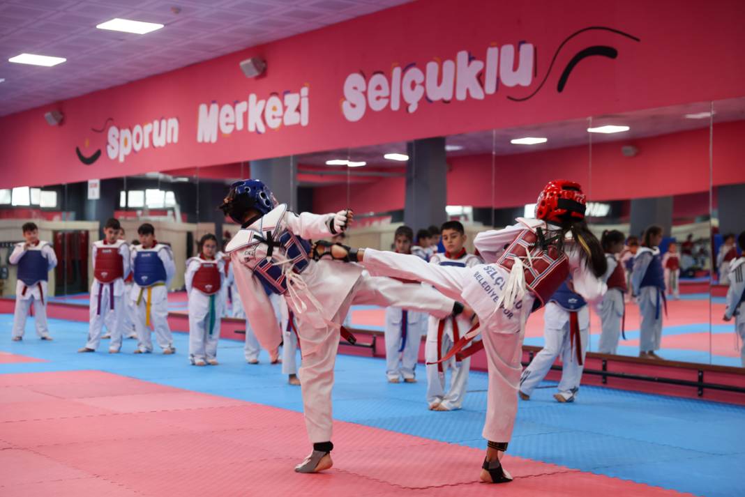 Selçuklu Belediyesi'nden spora başarı imzası Büyük ilgi gördü 11