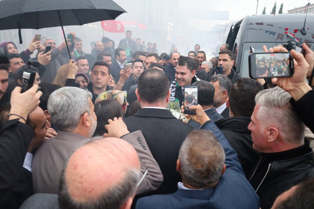 Bakan Murat Kurum'a Karapınar'da sevgi seli 20