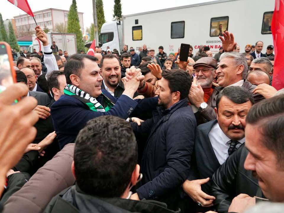 Bakan Murat Kurum'a Karapınar'da sevgi seli 4