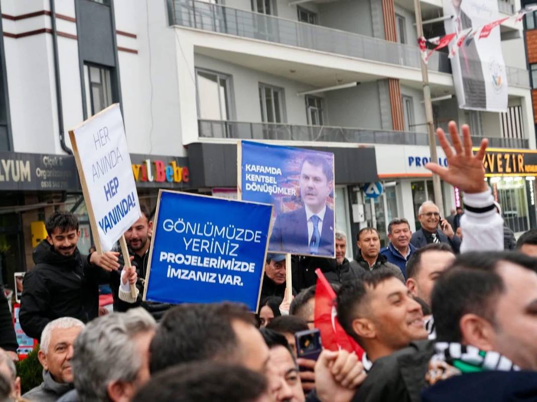 Bakan Murat Kurum'a Karapınar'da sevgi seli 5