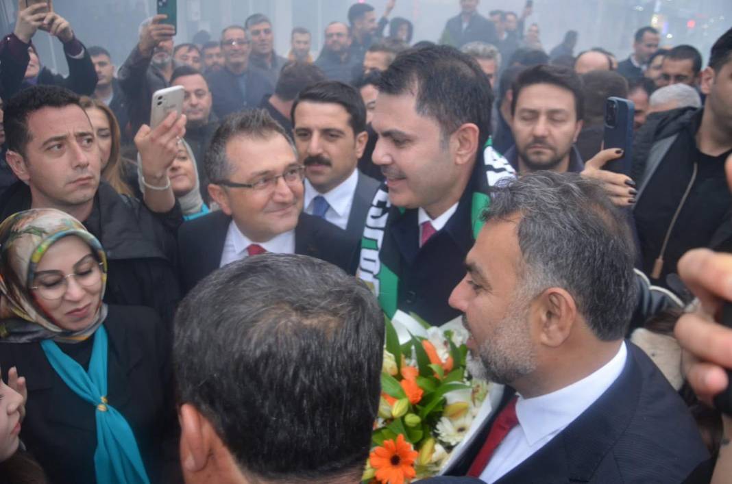 Bakan Murat Kurum'a Karapınar'da sevgi seli 6