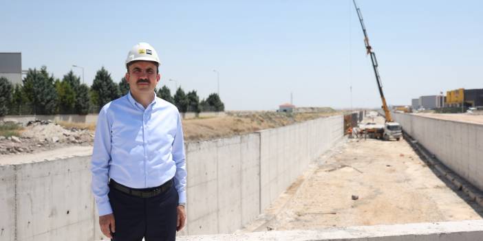 Başkan Altay Keçili Kanalı ıslah çalışması ve Murat Kurum Caddesi’nde incelemelerde bulundu