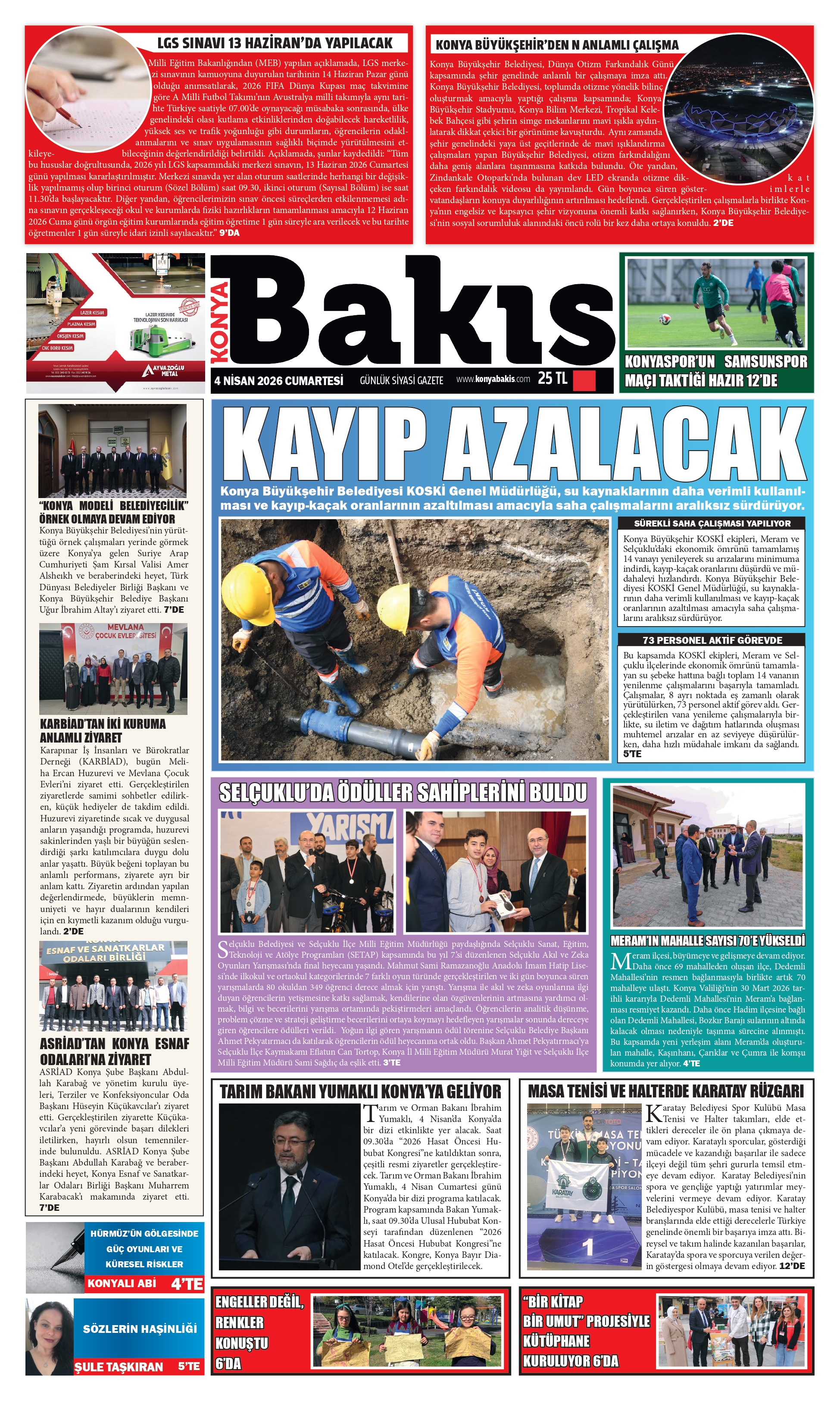 1. Sayfa