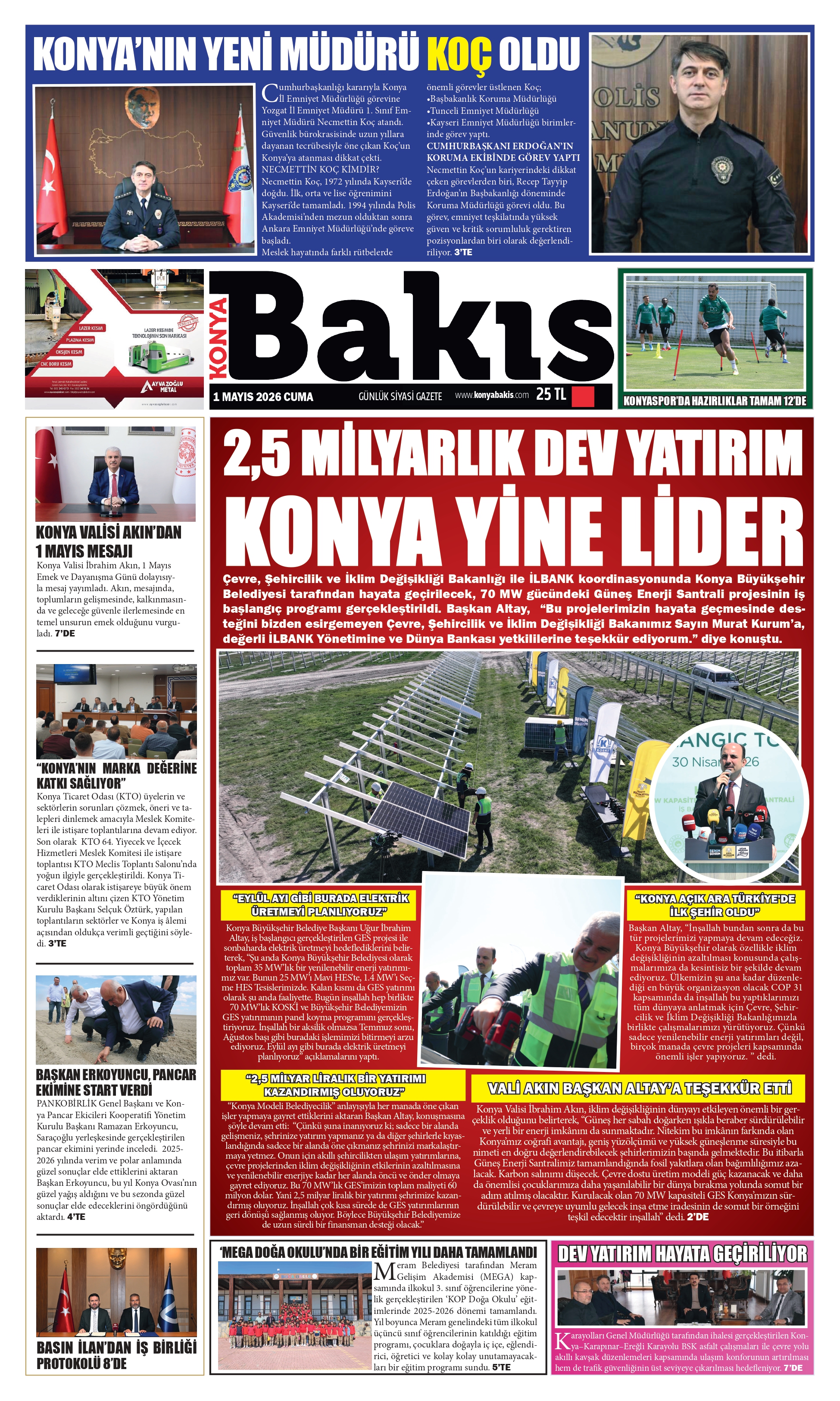 1. Sayfa