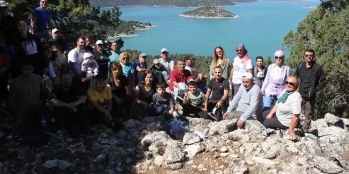 Konya'da bulunan Hacıakif Adası doğa tutkunlarının ilgi odağı oldu