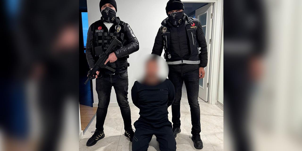 Kırmızı bültenle aranan uyuşturucu taciri yakalandı