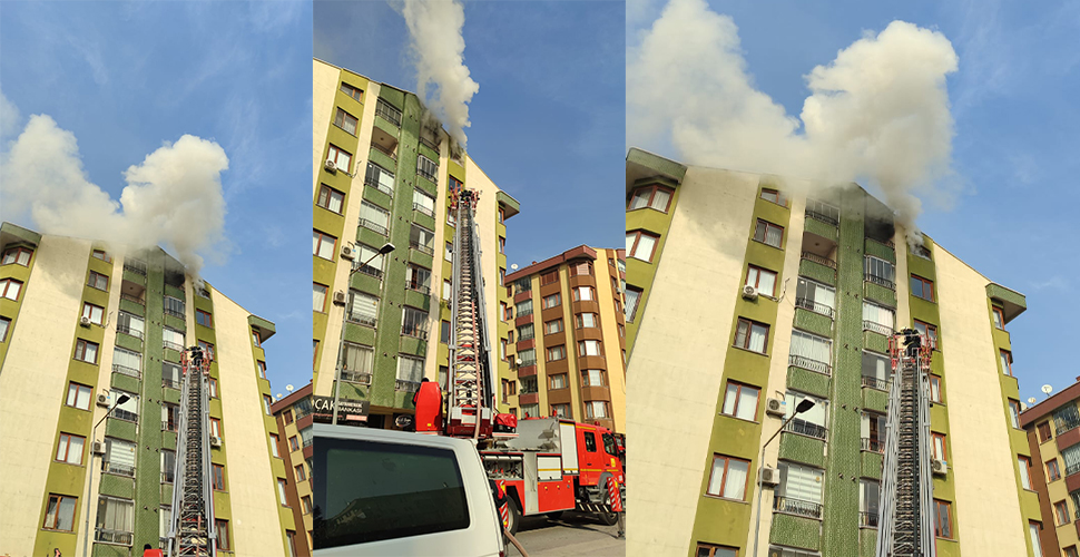 Konya’da korkutan yangın! Apartmandaki yangın ekipleri hareket geçirdi