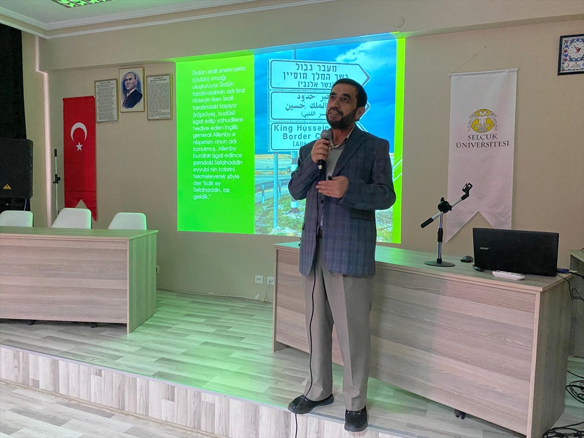 Bozkır'da "Kudüs’ü Anlamak" programı düzenlendi