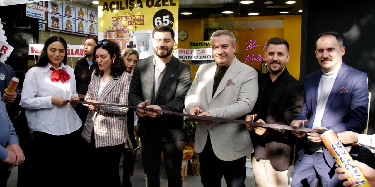 Babacan Yeni Nesil Çigköfte Nalçacı, dualarla hizmete açıldı