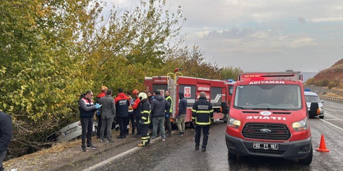 Korkunç kazada 3 kişi öldü  Adıyaman haberleri