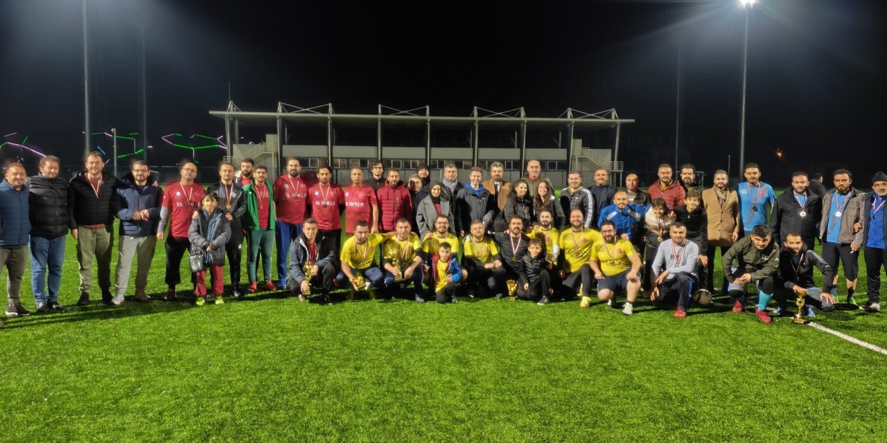 Konya'da Aybüke öğretmen anısına turnuva