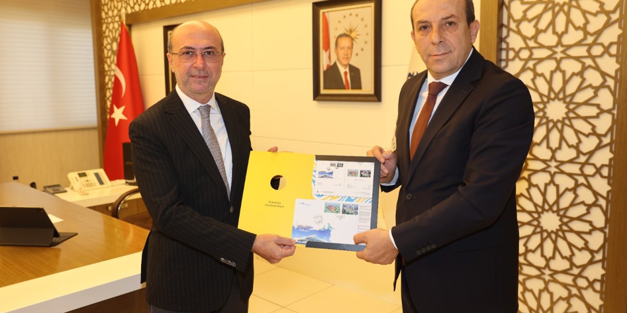 Konya Tropikal Kelebek Bahçesi PTT’nin pul ve zarflarında yerini aldı