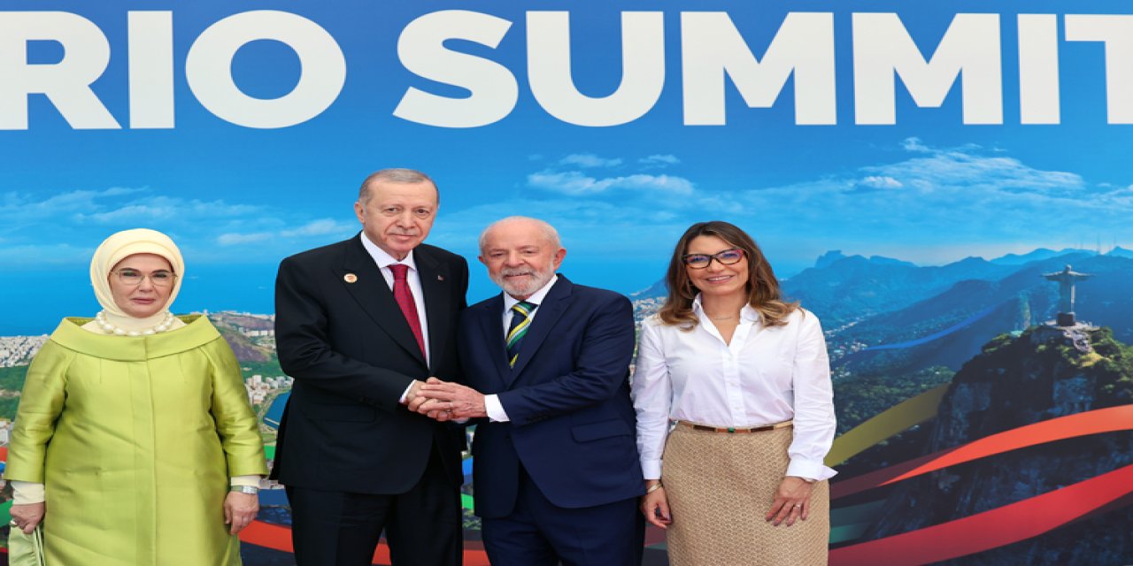 Erdoğan, G20 Liderler Zirvesi resmi karşılama törenine katıldı