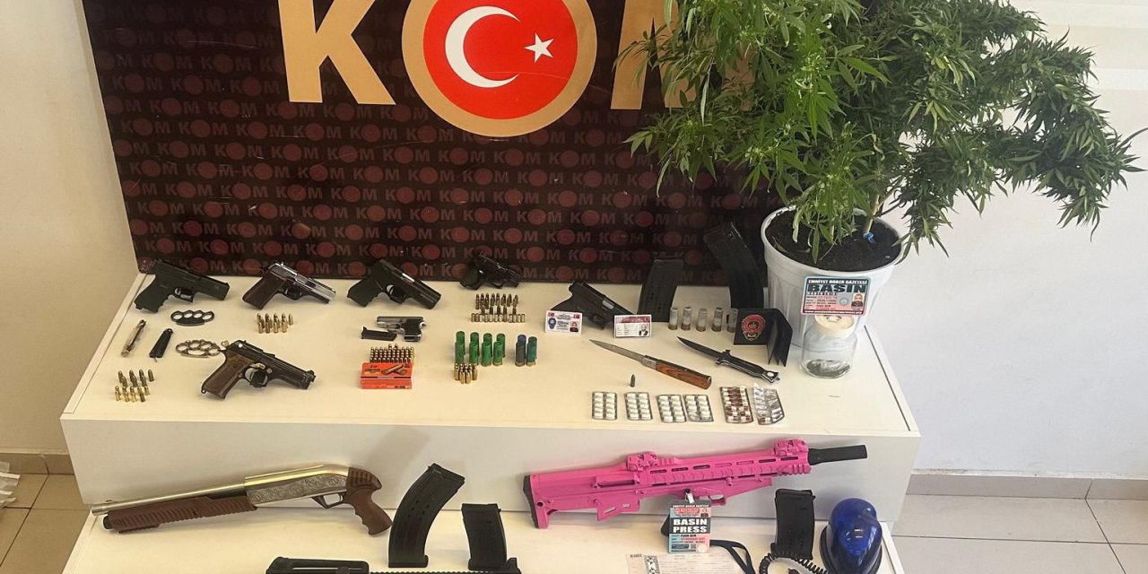 Konya Emniyetinden suç örgütüne operasyon: 17 gözaltı