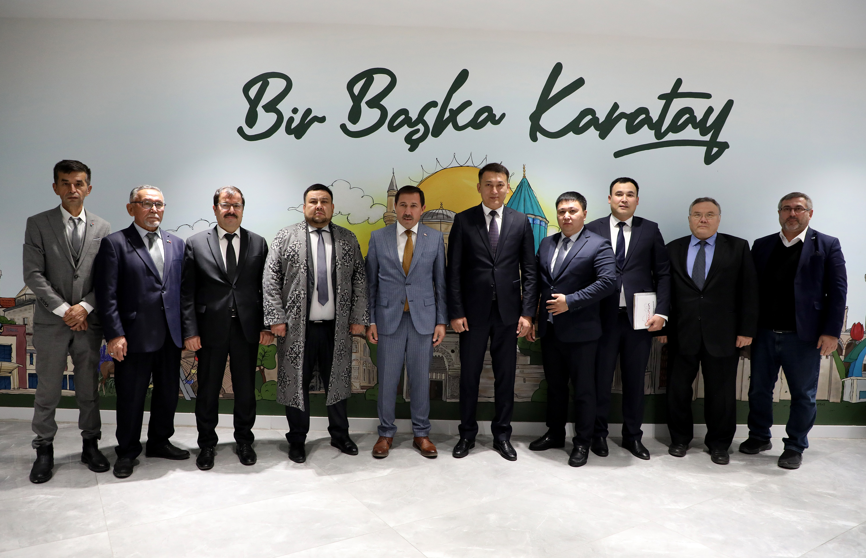 Karatay, Kazakistan’ın Sauran Belediyesi ile kardeş şehir oldu