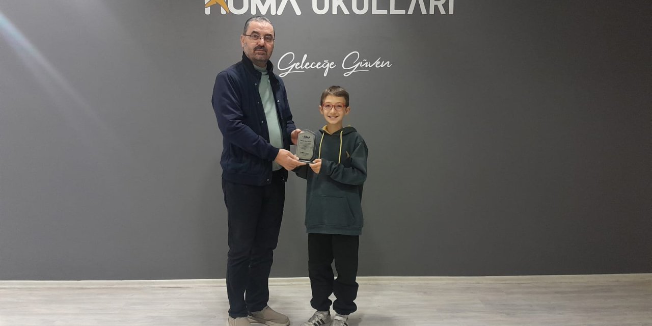 Hüma Okulları’na bir ödül daha
