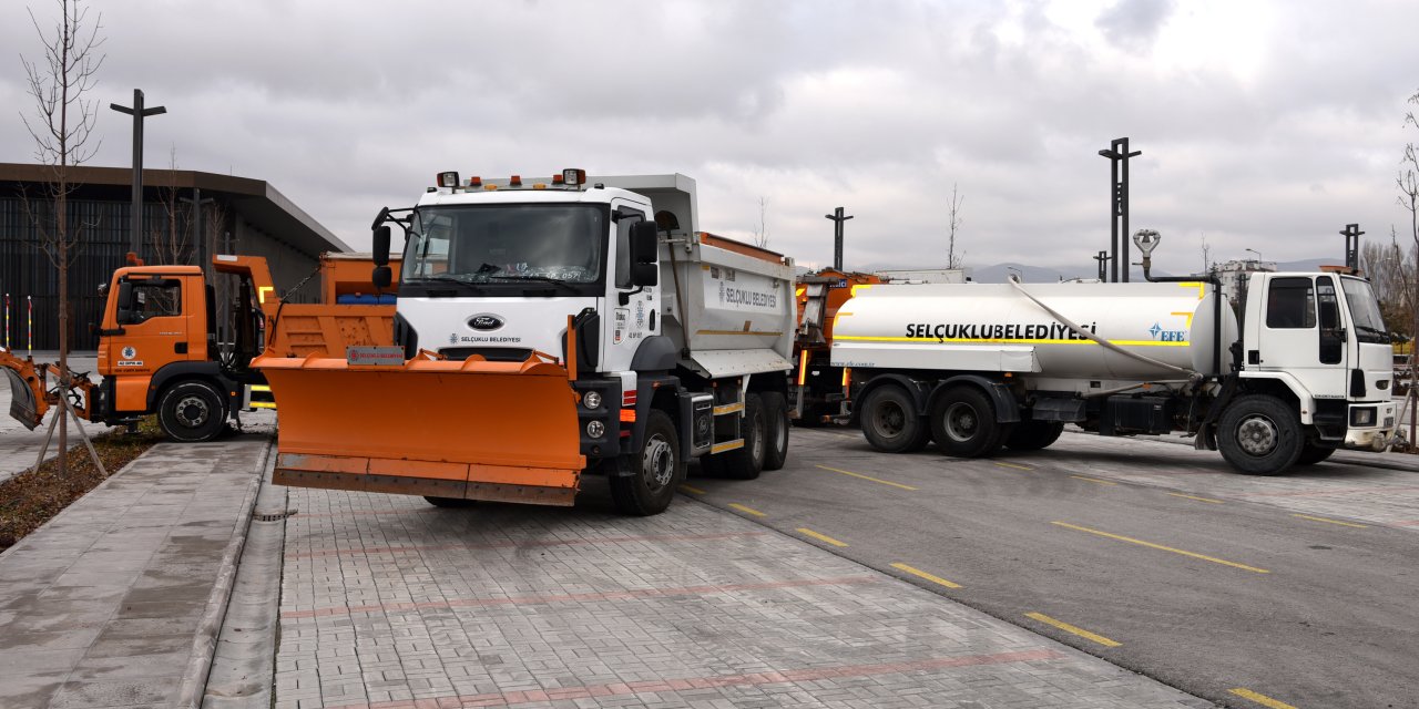Selçuklu Belediyesi kışa hazır