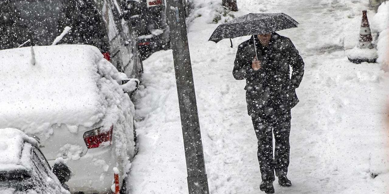 Konya için kar uyarısı!