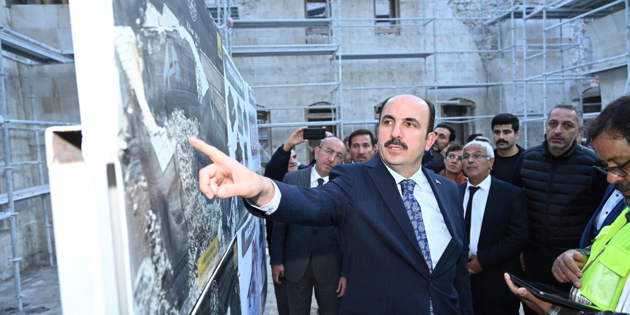 “Hatay’daki Anadolu’nun ilk camisini dünya kültür mirasına yeniden hediye edeceğiz”