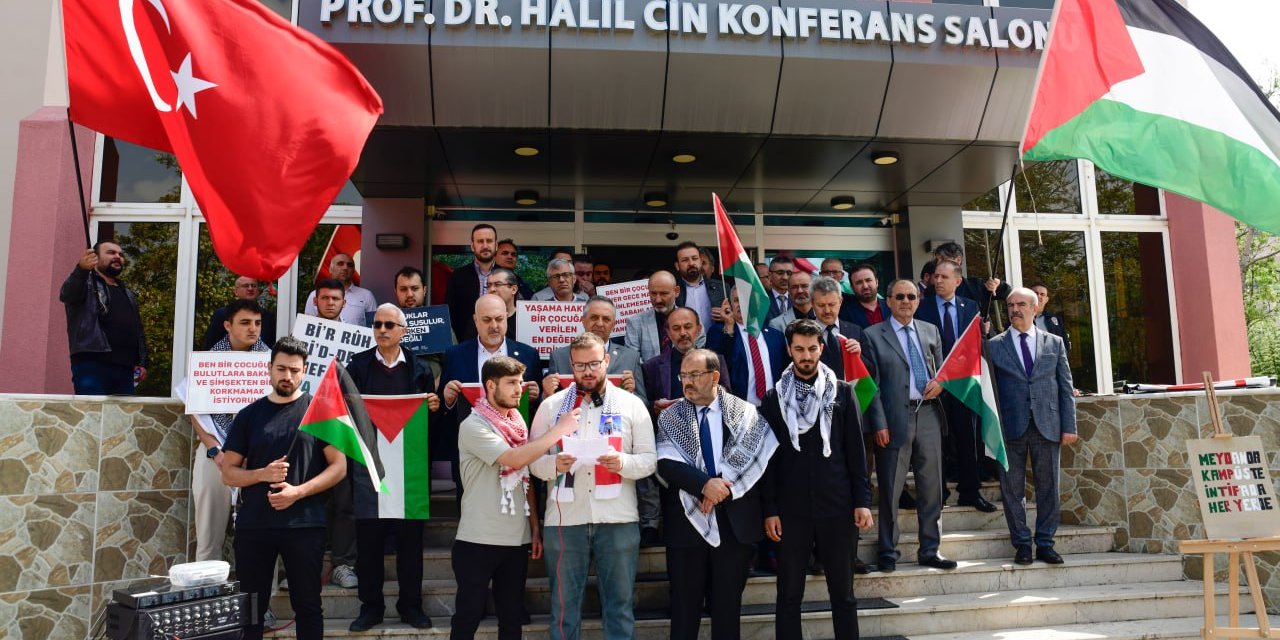 KTÜN öğrencileri ve akademisyenlerinden ABD’deki Filistin eylemlerine destek