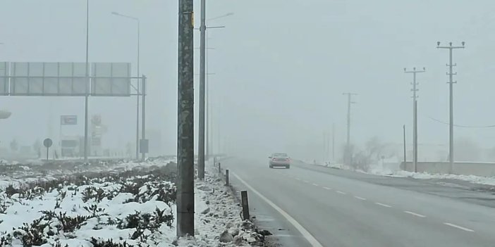 Konya'da bu yolu kullanacaklar dikkat! Görüş mesafesi 30 metreye kadar düştü