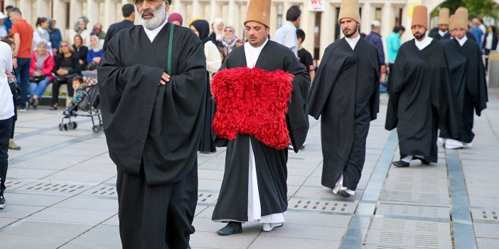 Mevlana'nın Konya'ya gelişinin 796. yıl dönümü kutlandı