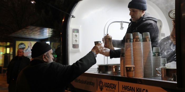 Karatay Belediyesi gönülleri ısıtıyor