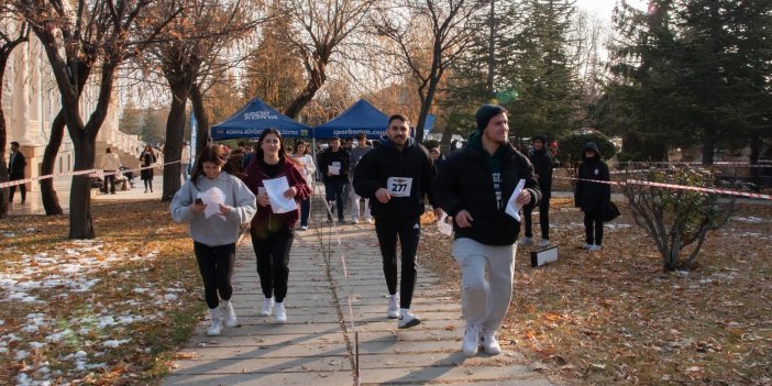 Selçuk Üniversitesinde Oryantiring Yarışması düzenlendi
