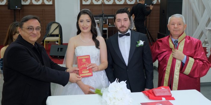 Hüseyin ile Nurseda'nın mutlu günü