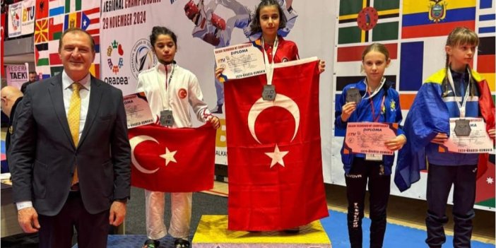 Büyükşehir Belediyesporlu Fatma Azra Balkan Şampiyonu Oldu