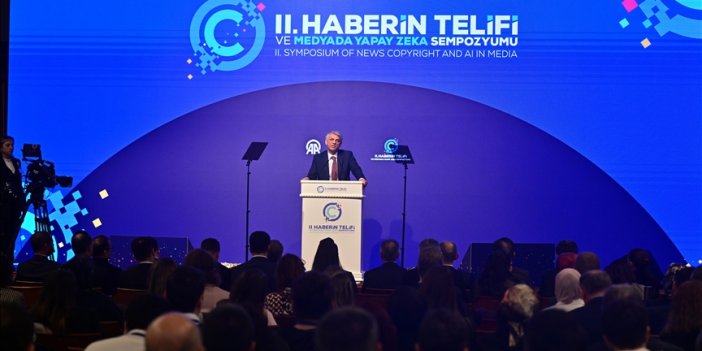 II. Haberin Telifi ve Medyada Yapay Zeka Sempozyumu başladı