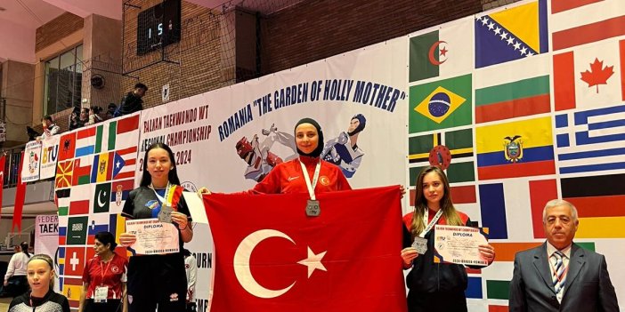 Meram Belediyesporlu Saliha, Balkan Şampiyonu oldu