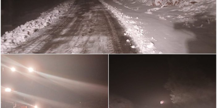 Konya'ya beyaz bereket geliyor Meteoroloji uyarmıştı: Kar yağışı başladı