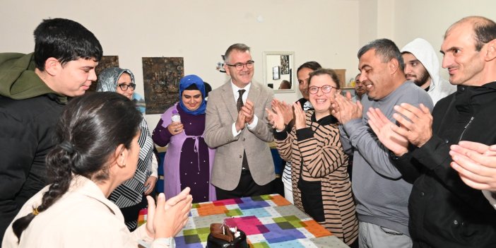 Başkan Ustaoğlu engelli bireyleri unutmadı