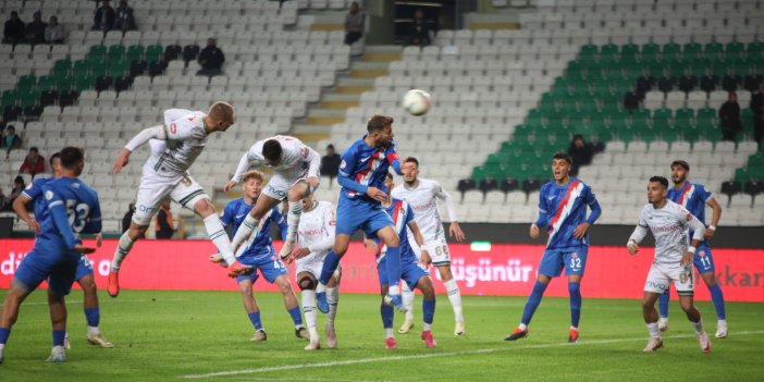 Konyaspor 9 golle tur atladı Tarihi skor