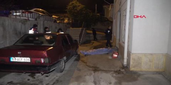 İki hafta önce ameliyat olmuştu: Kanlar içinde, binanın önünde ölü bulundu