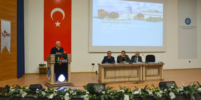 Necmettin Erbakan Üniversitesinde  ‘Mevlana ve Öğretileri’' paneli düzenlendi