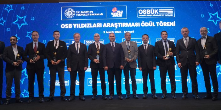 OSB Yıldızları ödülleri sahiplerini buldu