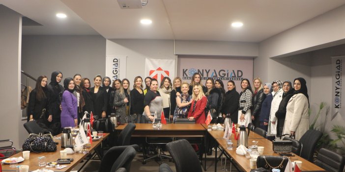 KONYAGİAD kadın üyeleri ve yönetici eşleri bir araya geldi