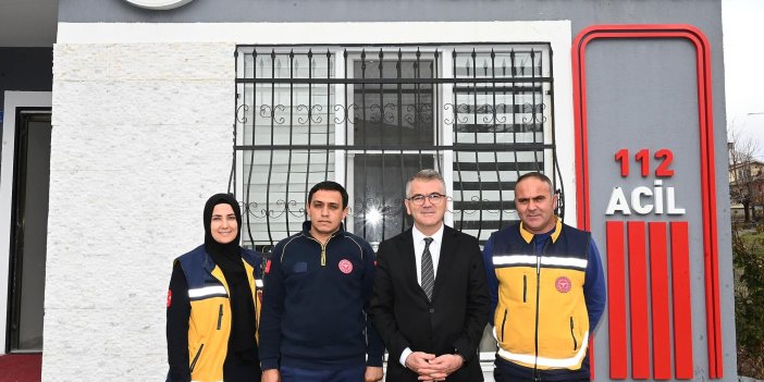 Seydişehir Belediye Başkanı Hasan Ustaoğlu 112 sağlık çalışanlarını ziyaret etti