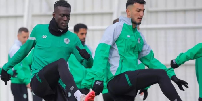 Konyaspor Rize'ye karşı taktik çalıştı