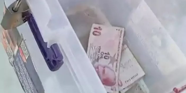 Aziz’in bağış kutusundaki para çalındı