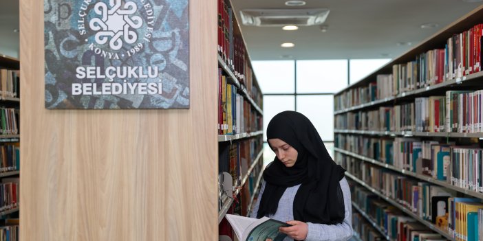 Selçuklu Belediyesi'nin yatırımları öğrencilerden yoğun ilgi görüyor