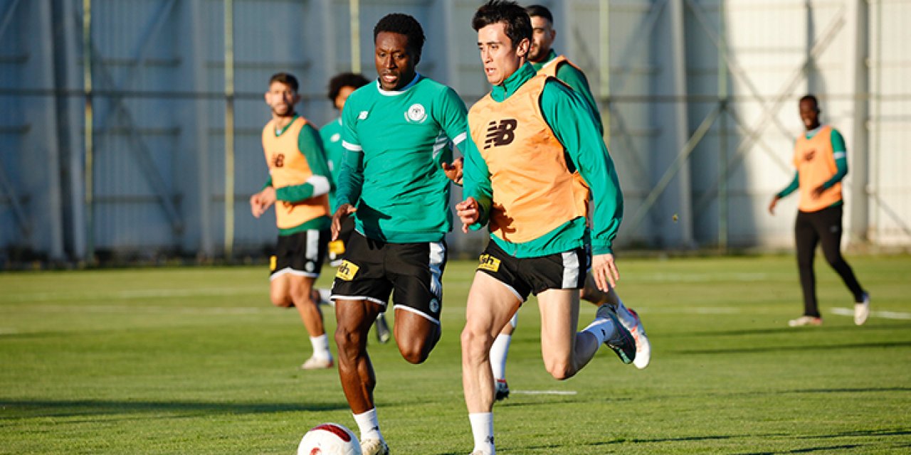 Konyaspor, Kasımpaşa maçının hazırlıklarını sürdürdü
