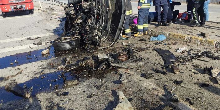 Konya'da 3 kişinin öldü kazada ilginç detay! 130'da takılı kaldı